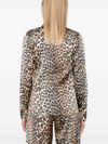 ganni - Camicia con stampa animalier - 2