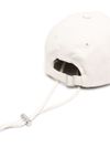 jacquemus - Cappello baseball bianco con placca logo - 1