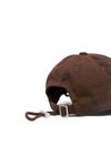 jacquemus - Cappello baseball marrone con placca logo - 1