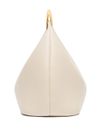 jacquemus - Ivory bag with a gold circular handle - 1