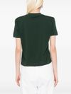 jacquemus - T-Shirt verde scuro con logo - 2