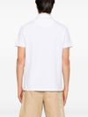 etro - White cotton polo shirt with embroidered logo - 3