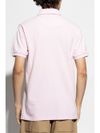 etro - Pink cotton polo shirt with embroidered logo - 4