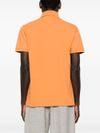 etro - Orange cotton polo shirt with embroidered logo - 2