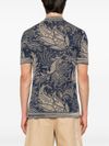 etro - Cotton polo shirt with print - 1