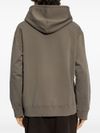 mm6 maison margiela - Felpa in cotone con cappuccio e logo frontale - 4