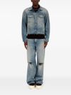 mm6 maison margiela - Denim jacket with pockets - 3