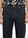 etro - Wide long cotton jeans - 2