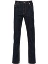 etro - Wide long cotton jeans