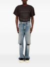 mm6 maison margiela - Jeans lunghi con strappi - 6