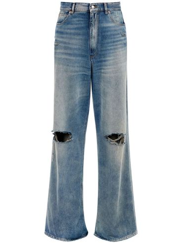 MM6 MAISON MARGIELA - Jeans lunghi con strappi