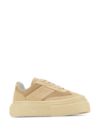 mm6 maison margiela - Gambetta sneakers in beige leather - 1