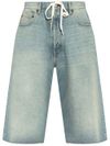 mm6 maison margiela - Jeans corti con laccio in vita