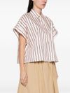 forte forte - Pink striped cotton shirt - 1