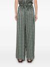 forte forte - Forest green palazzo trousers - 1