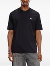 diesel - Black cotton T-Adjust-Doval-PJ t-shirt - 3