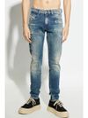 diesel - Long jeans with rips - 3