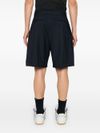 msgm - Blue virgin wool shorts - 4