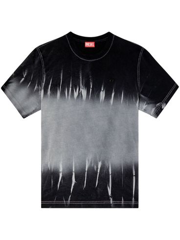 DIESEL - T-shirt in cotone sfumata