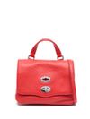 zanellato - 'Baby' Red Leather Handbag