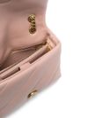 pinko - 'Love Puff Mini Light Pink Bag with Gold Buckle - 1