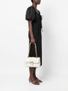 pinko - 'Love Puff Classic' White Leather Bag - 1