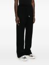 off-white - Pantaloni tuta in cotone nero ampi - 2