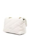 pinko - Quilted 'Love Puff Mini' White Bag - 1