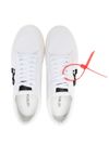 off-white - New Vulcanized sneakers in white cotton - 3