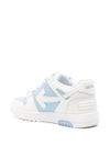 off-white - Out Of Office sneakers in light blue and white leather - 1