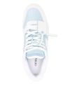 off-white - Out Of Office sneakers in light blue and white leather - 3