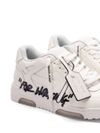 off-white - Out Of Office sneakers in leather with writing and label - 1