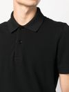 tom ford - Classic black cotton polo - 3