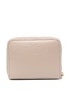 liu jo - Beige wallet with logo plaque - 2