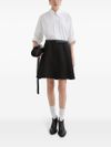 jil sander - White blouse with puff and 3/4 length sleeves - 2