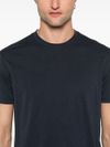 tom ford - T-shirt classica blu girocollo - 1