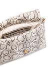 liu jo - Grey python-effect bag with chain strap - 1