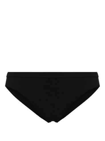 JIL SANDER - Black bikini bottom swimsuit