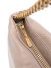 liu jo - Borsa a spalla beige con tracolla a catena - 2