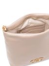 liu jo - Borsa a spalla beige con tracolla a catena - 3