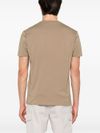 tom ford - T-shirt classica verde girocollo - 2