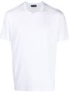 tom ford - T-shirt classica bianca girocollo