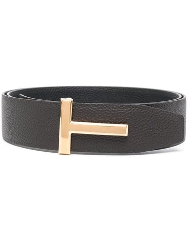 TOM FORD - Reversible calfskin leather belt