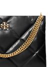 tory burch - Black leather bag with quilted design - 2