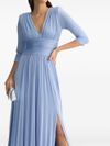 liu jo - Light blue sugar paper  long dress - 5