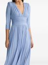 liu jo - Light blue sugar paper  long dress - 6