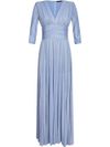 liu jo - Light blue sugar paper  long dress