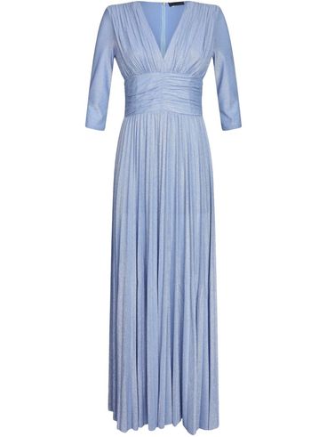 LIU JO - Light blue sugar paper  long dress