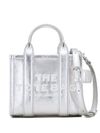 marc jacobs - Silver leather bag with shoulder strap