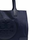 tory burch - Midnight blue handbag with embossed logo - 3